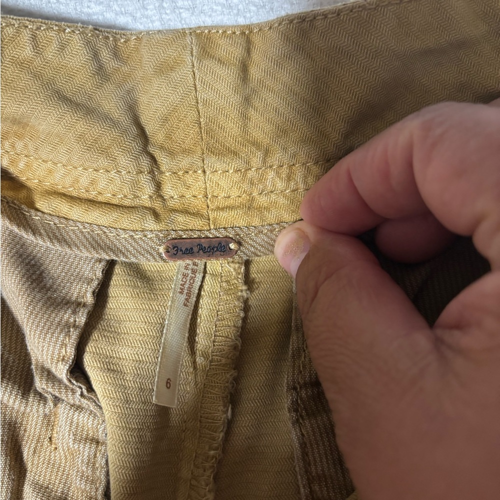 Free People Light Brown Trousers